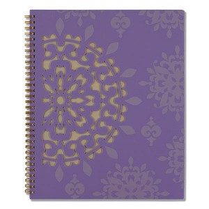 Vienna Weekly/Monthly Appointment Book, Geometric Artwork, 11 x 8.5, Purple/Tan Cover, 12-Month (Jan to Dec): 2025 - 1 of 4
