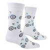 Crazy Socks, Fun Men's Crew Socks, Sports, Baseball, Football & More, Funny - 3 of 4