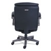 La-Z-Boy Woodbury Mid-Back Executive Chair, Supports Up to 300 lb, 18.75" to 21.75" Seat Height, Black Seat/Back, Weathered Gray Base - 4 of 4