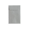 LUX #4 Coin Envelopes (3 x 4 1/2) - Silver Metallic 250/Pack 80lb. Silver Metallic (4CO-06-250) - 3 of 4