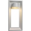 Progress Lighting Z-1010 Outdoor Wall Light, 1-Light, Architectural Bronze, Seeded Glass Shade - 4 of 4