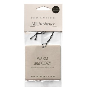 Sweet Water Decor Warm & Cozy Hanging Air Freshener - 1 of 3
