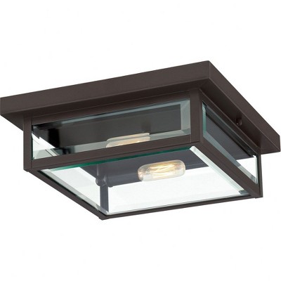 Quoizel Lighting Westover 2 - Light Flush Mount in  Western Bronze