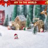 Joyfy "15"x10ft Christmas Snow Blanket Roll - Thick White Fake Snow Cover for Tree Skirts, Village Displays & Holiday Decor - 4 of 4