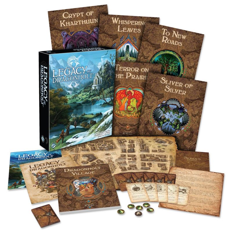 Fantasy Flight Games Legacy of Dragonholt Board Game, 4 of 6