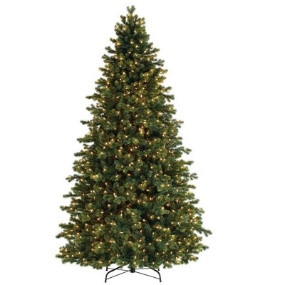 Northlight 7.5' Pre-Lit Artificial Christmas Tree Savannah Spruce - Clear Lights