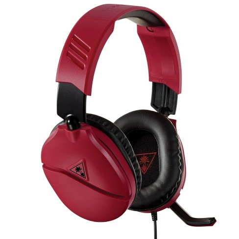 Xbox one on sale headset red