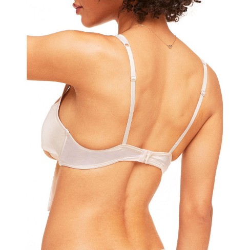 Adore Me Women's Gynger Quarter Cup Bra XS / Gardenia White.