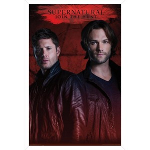 Trends International Supernatural - Red Framed Wall Poster Prints - 1 of 4