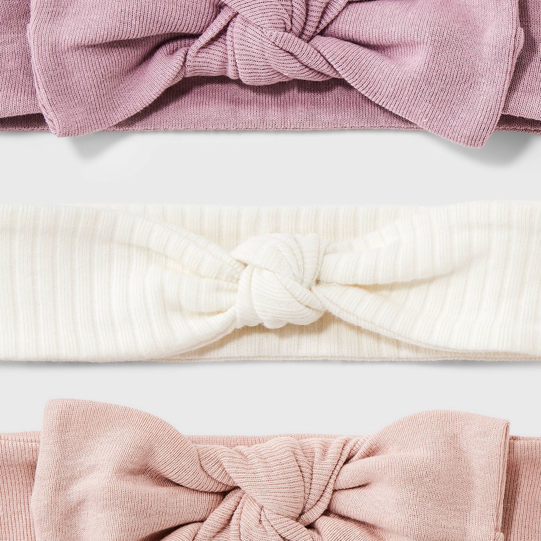 Baby 3pk Headwrap - Cloud Island™ Pink