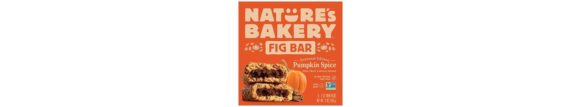 Nature's Bakery Pumpkin Spice Fig Bars - 12oz/6ct