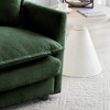 VASIP Modern Green Chenille Loveseat Sofa,Upholstered 2-Seater with Deep Seat, 4 Pillows for Living Room - 4 of 4