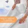 INFURNIC Mattresses Comfortable Sleeping Mattresses Mattress Cover, Waterproof Bamboo Mattress Protector Deep Pocket Up To 19 Inches, White, 80"*60" - 4 of 4