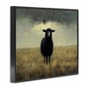 Stupell Industries Black Sheep in Field Framed Giclee Art - 2 of 4