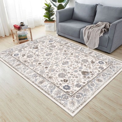 LunaLulinlk Area Rug 5x7 Vintage Bohemia Non-slip Washable Rug