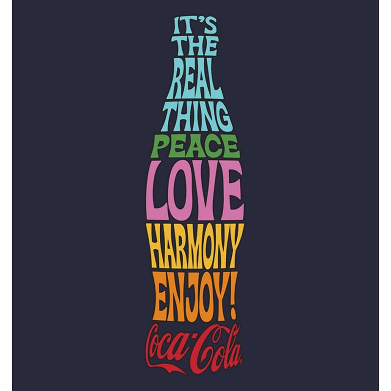 Women's Coca Cola Unity It's the Real Thing Bottle Logo T-Shirt, 2 of 5