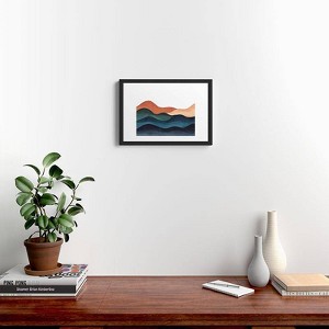 Kris Kivu Colors of The Earth Framed Wall Art - Deny Designs - 1 of 4