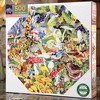 eeBoo Piece&Love: Poisonous Mushrooms - 500 pc Octagonal Puzzle - 4 of 4