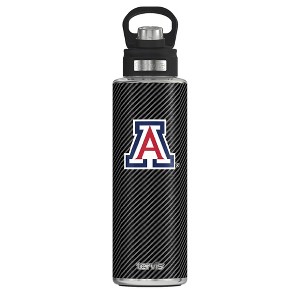NCAA Arizona Wildcats Carbon Fiber Wide Mouth Water Bottle - 40oz - 1 of 3