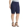 Rekucci Curvy Woman Ease into Comfort Pull-On Modern City Shorts with Tummy Control and Real Pockets - 2 of 4