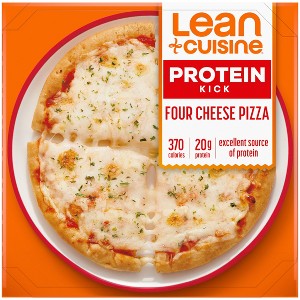 Lean Cuisine Protein Kick Four Cheese Frozen Pizza - 6oz - 1 of 4