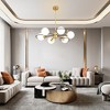 POWLIG 6 - Light Dimmable Linear Chandelier - 3 of 4