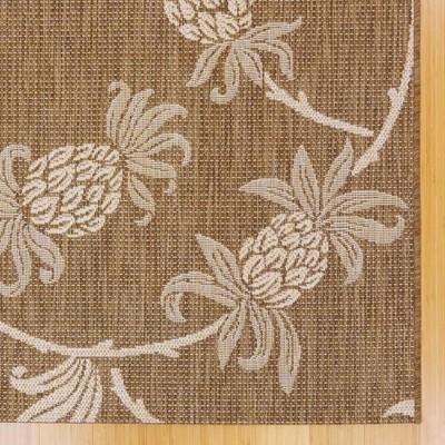 Reyn Spooner Red Synthetic Flat Woven Stain-resistant Area Rug