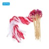 Unique Bargains Bell Ornament Wedding Party Lace Streamer Fairy Wands 24 Pcs - 3 of 4