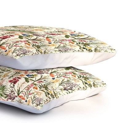 Deny Designs Full/Queen Burcu Korkmazyurek Secret Garden Comforter and Pillow Sham Set Cream: Abstract Non-Woven Fabric Bedding — фото 6