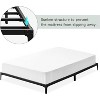 6-Inch Metal Twin Bed Frame, Low Profile Platform Bed, Heavy Duty Mattress Foundation, No Box Spring Needed, Easy Assembly - Matte Black - 4 of 4