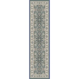 Yazd 2803 Grey/Ivory 2X7.7 Runner - 1 of 3