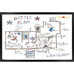 Trends International Home Alone (1990) - Battle Plan Framed Wall Poster Prints - 1 of 4