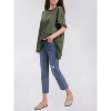 EXLURA Womens Summer Oversized T Shirts Casual Short Sleeve Loose Maternity Tops Crewneck Tunic Plus Gym Workout Top - 4 of 4