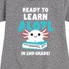 - Instant Message - Learn Alotl In 2nd Grade Graphic Short Sleeve Fleece Dress - 2 of 4