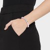 Little Words Project Love Beaded Bracelet - Pink/Pearl - 2 of 4