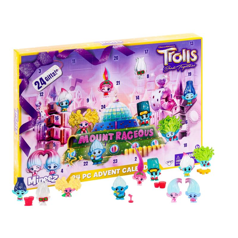 Trolls Band Together Mineez - Holiday Surprise Pack, 4 of 8
