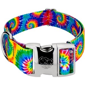 Country Brook Petz 1 1/2 Inch Premium Classic Tie Dye Dog Collar - 1 of 4