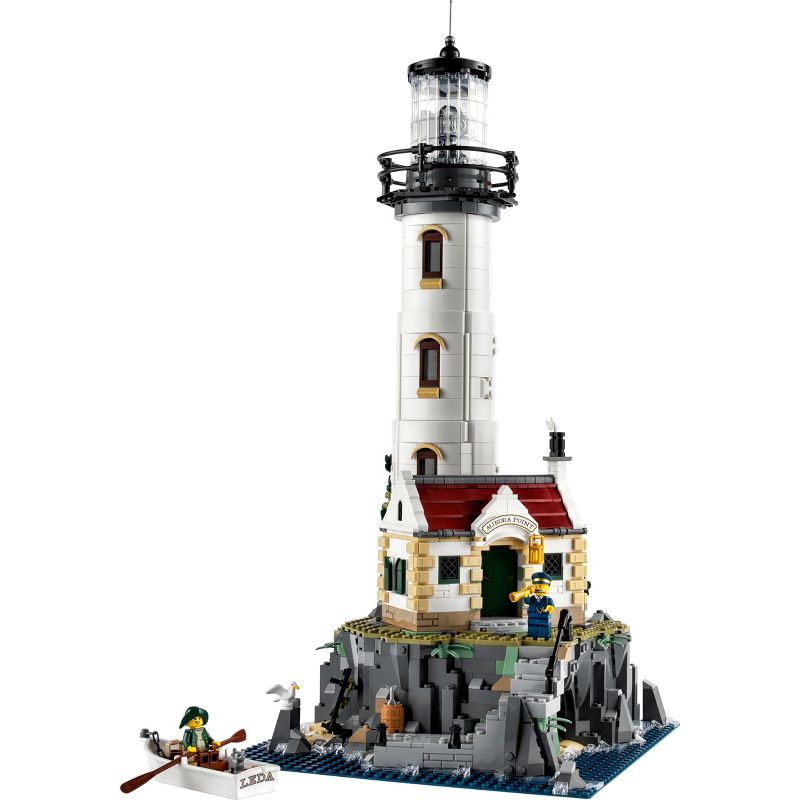 LEGO Ideas Motorized Lighthouse Model Building Kit 21335, 3 of 8