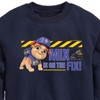 Boys' - Paw Patrol - Rubble & Crew Graphic Long Sleeve Fleece Sweatshirt - 2 of 4