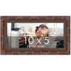PosterPalooza | 10x5 Wide Bamboo Picture Frame, UV Acrylic, 4 Finishes - Brown, Black, Silver, and Natural - 2 of 4