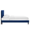 Modway Leah Chevron Tufted Performance Velvet Queen Platform Bed - 2 of 4