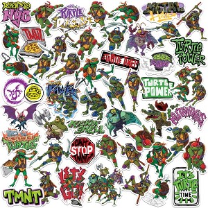 Tales of The Teenage Mutant Ninja Turtles 100ct Vinyl Large Deluxe Stickers Variety Pack - 1 of 4