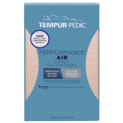 Performance Air Solid Pillowcase Set - Tempur-pedic : Target