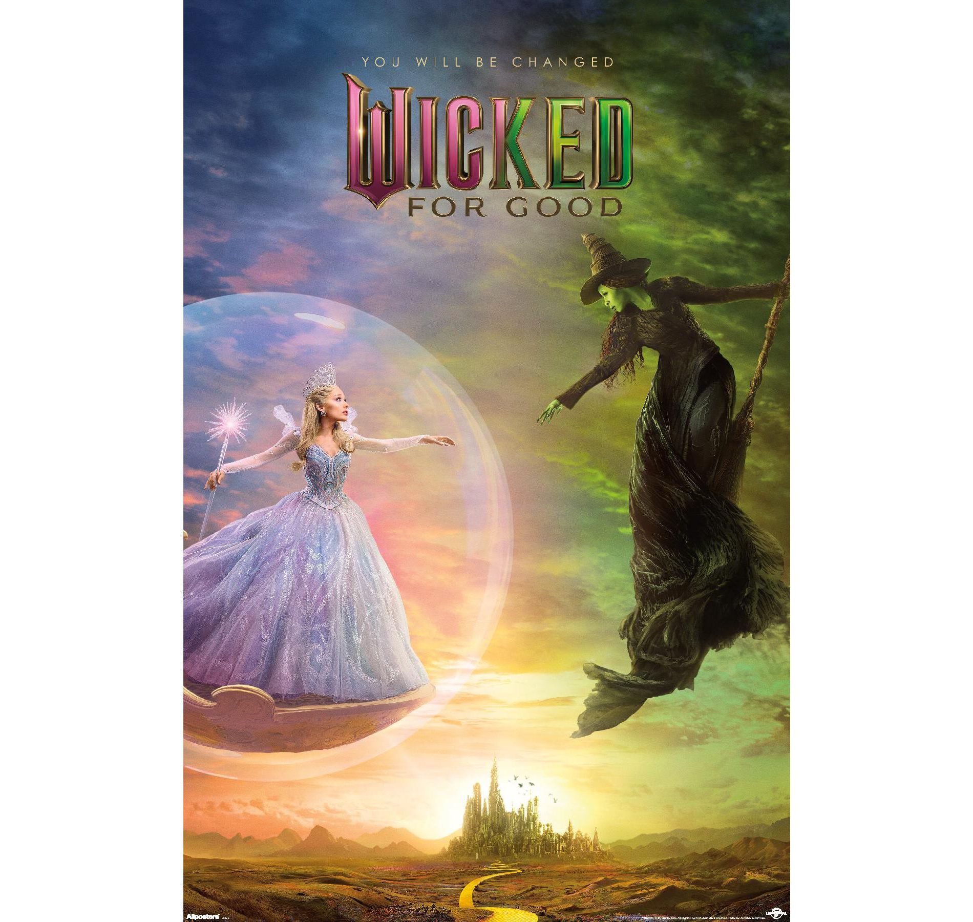 Trends International Wicked: For Good (2025) - Bubble One Sheet Unframed Wall Poster Prints