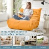 EROMMY Bean Bag Chair Togo Sofa, 28D Memory Foam, Easy Cleaning and Portable, Premium Faux Leather, Lightweight Floor Couch for Living Room, Bedroom - 4 of 4