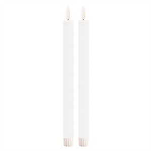 FIA Wick White Taper Candle (Set of 2) - 1 of 4