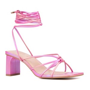Fashion To Figure Women's Lana Strappy Heel Sandal - Wide Width - 1 of 4