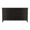 NicBex 6 Wide Drawers Dresser,Modern Double Dressers with Wood Pattern,Minimalist Chest of Drawers for Bedroom,Living Room,Hallway,Storage Cabinet - 4 of 4