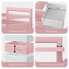Fortune Candy 34.45'' Tall 5-Tier Metal Rolling Cart, Home Organization - 2 of 4