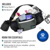 PetAmi Dog Fanny Pack, Pet Waist Belt Treat Pouch for Walking Training Hiking Running, Waste Bag Dispenser, Bottle Holder, Bowl, Pocket - 2 of 4